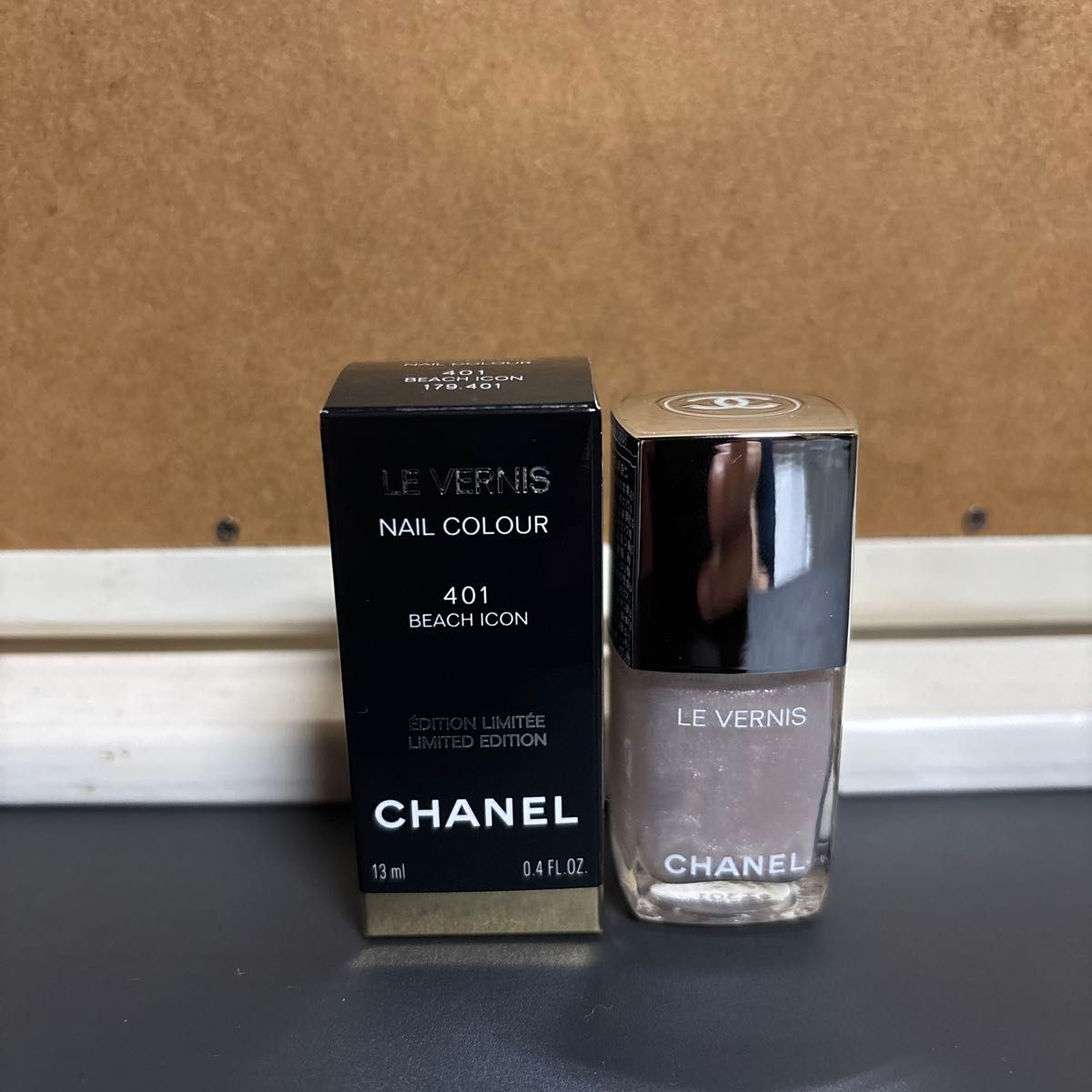 新品】 CHANEL シャネル 数量限定品 ヴェルニ 401 ピーチアイコン