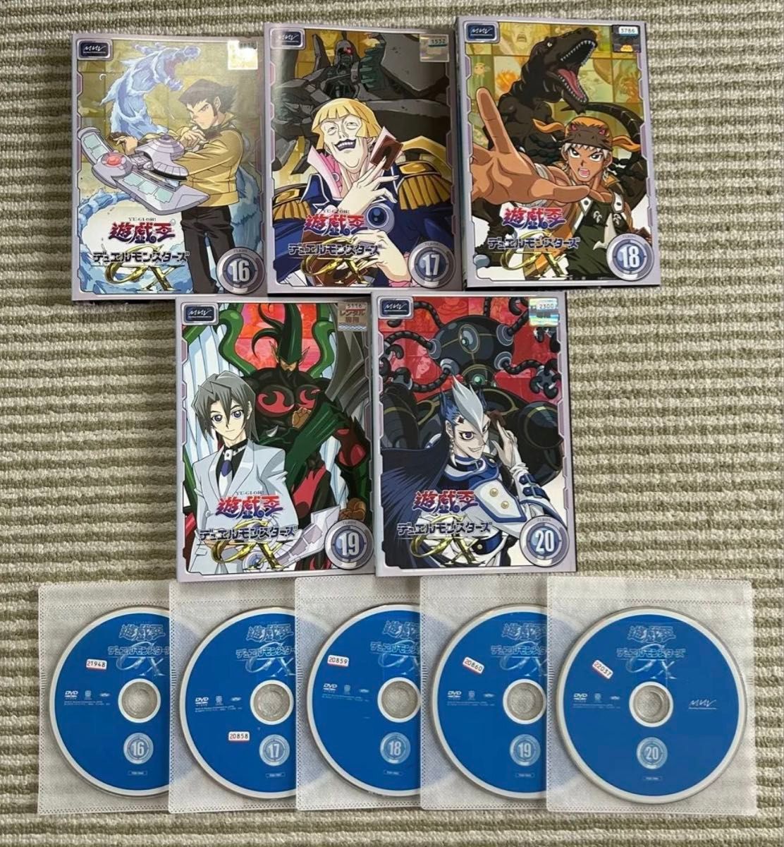 遊戯王デュエルモンスターズGX 全45巻セット 完結 DVD アニメ ケース