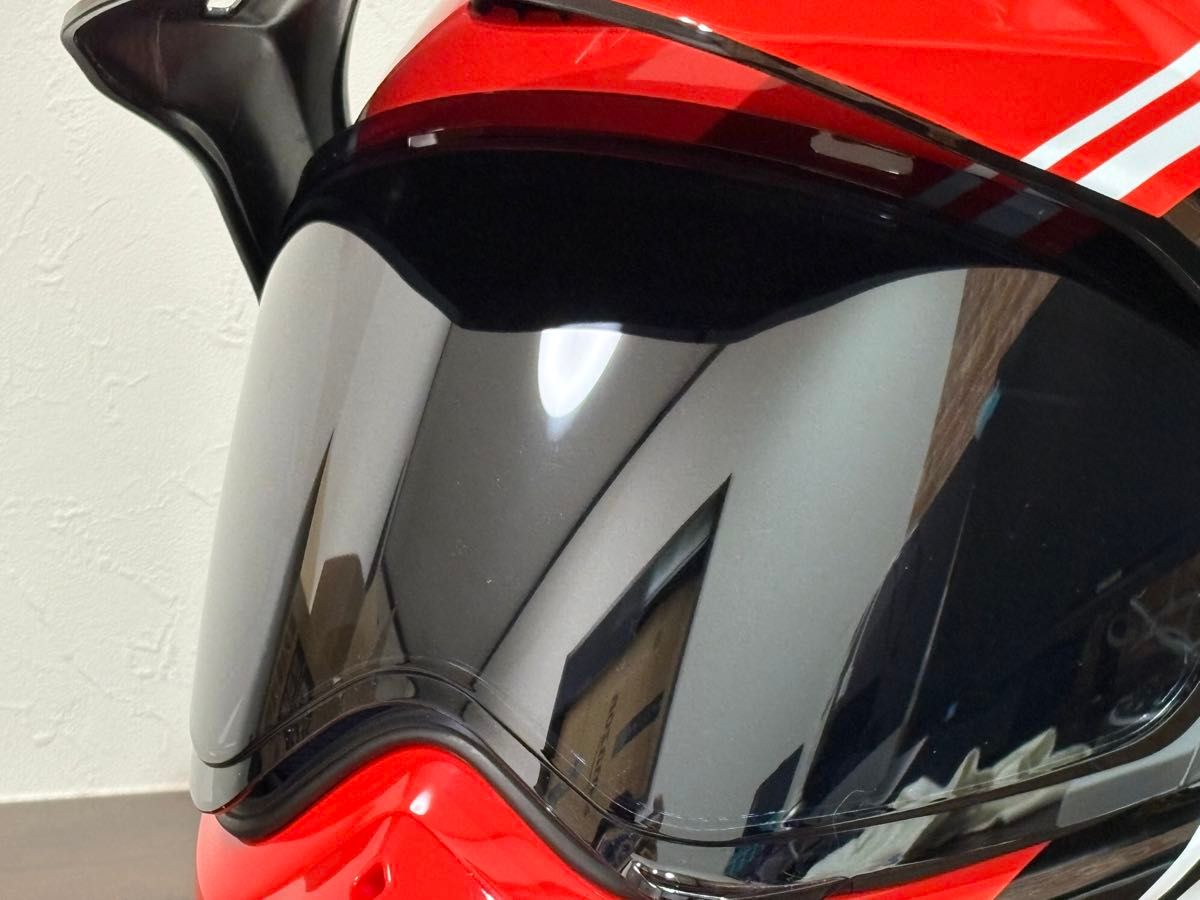 Arai TOUR-CROSS V ツアークロスV コスミックレッド サイズM アライ