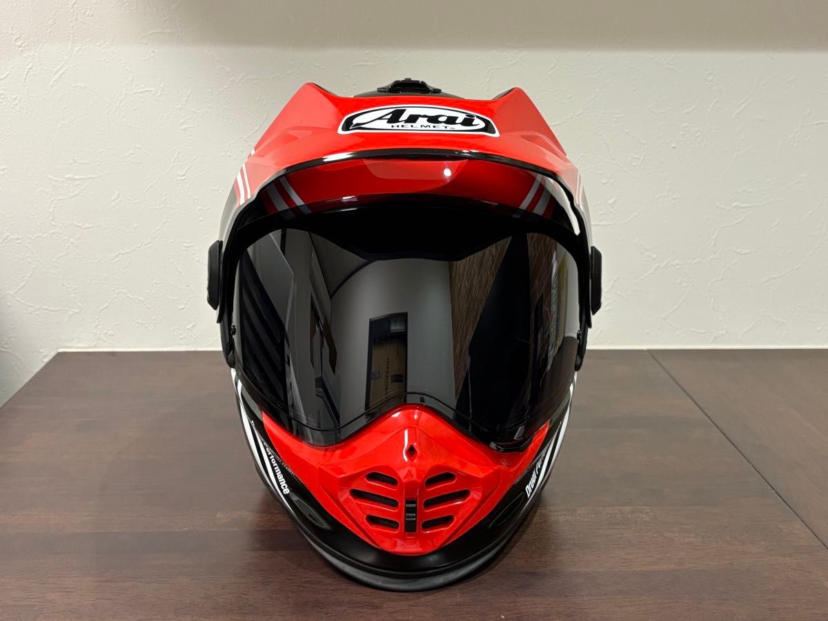 Arai TOUR-CROSS V ツアークロスV コスミックレッド サイズM アライ