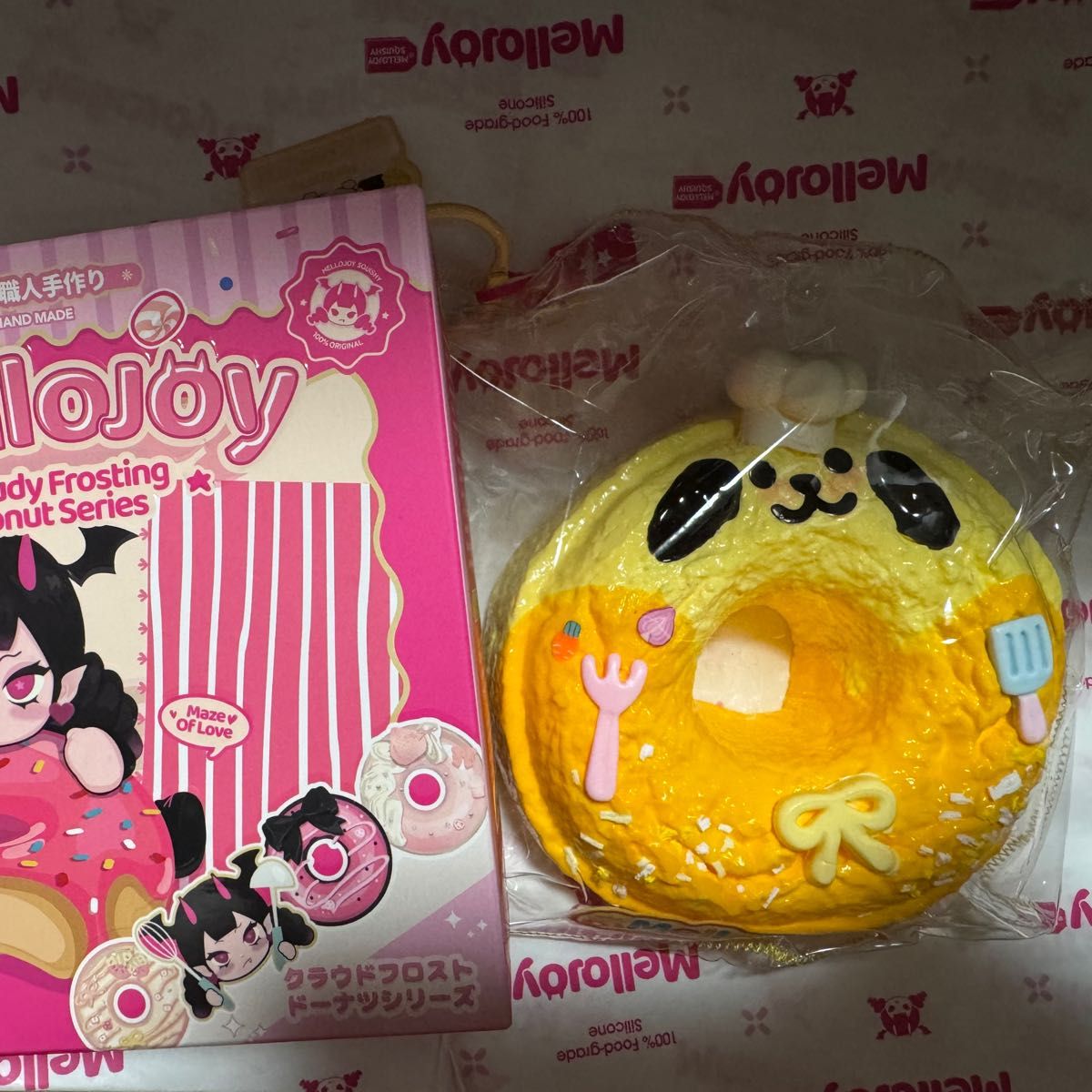 Mellojoy スクイーズ ふわふわドーナツシリーズ ベイキングわんこ