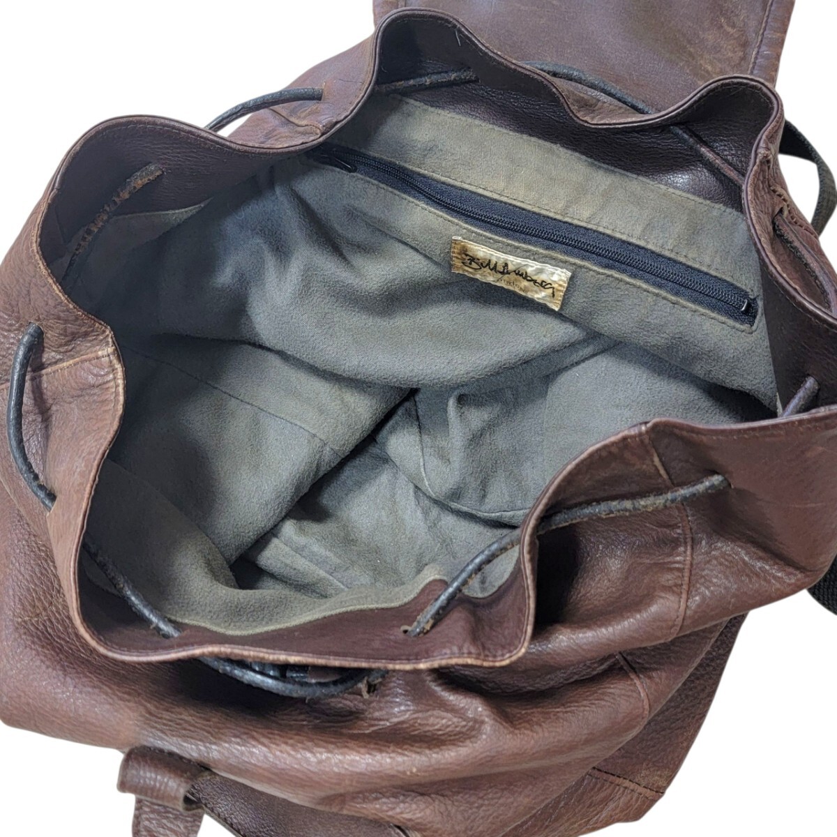 初期 イングランド製 Bill Amberg ビルアンバーグ Hunter Rucksack