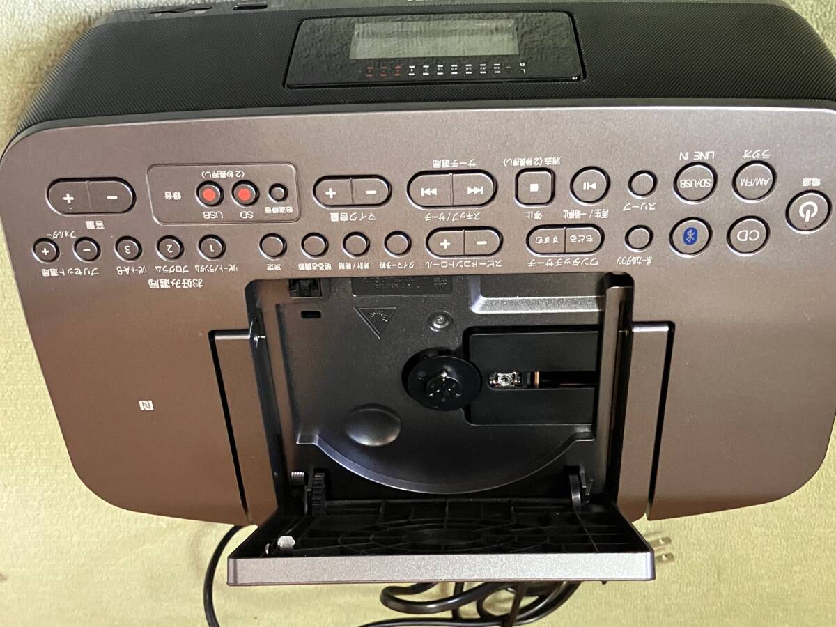 新品同様 東芝 TOSHIBA 工場 SD/CD/USB/Bluetooth/ラジオ TY-CWX90