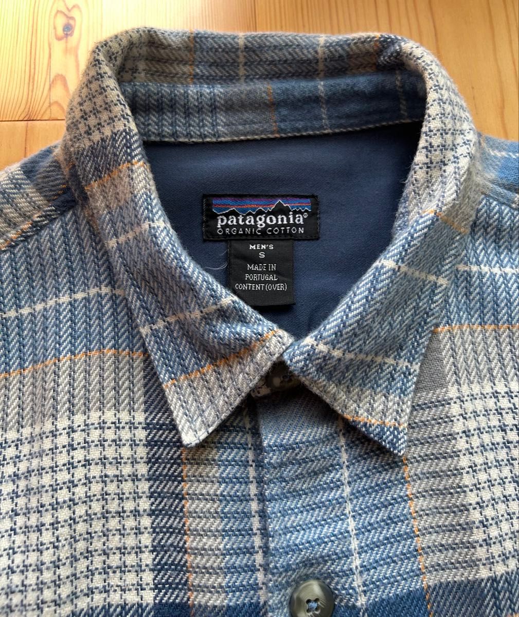 Patagonia パタゴニア ヘビーフランネルシャツ 長袖ネルシャツ ブルー