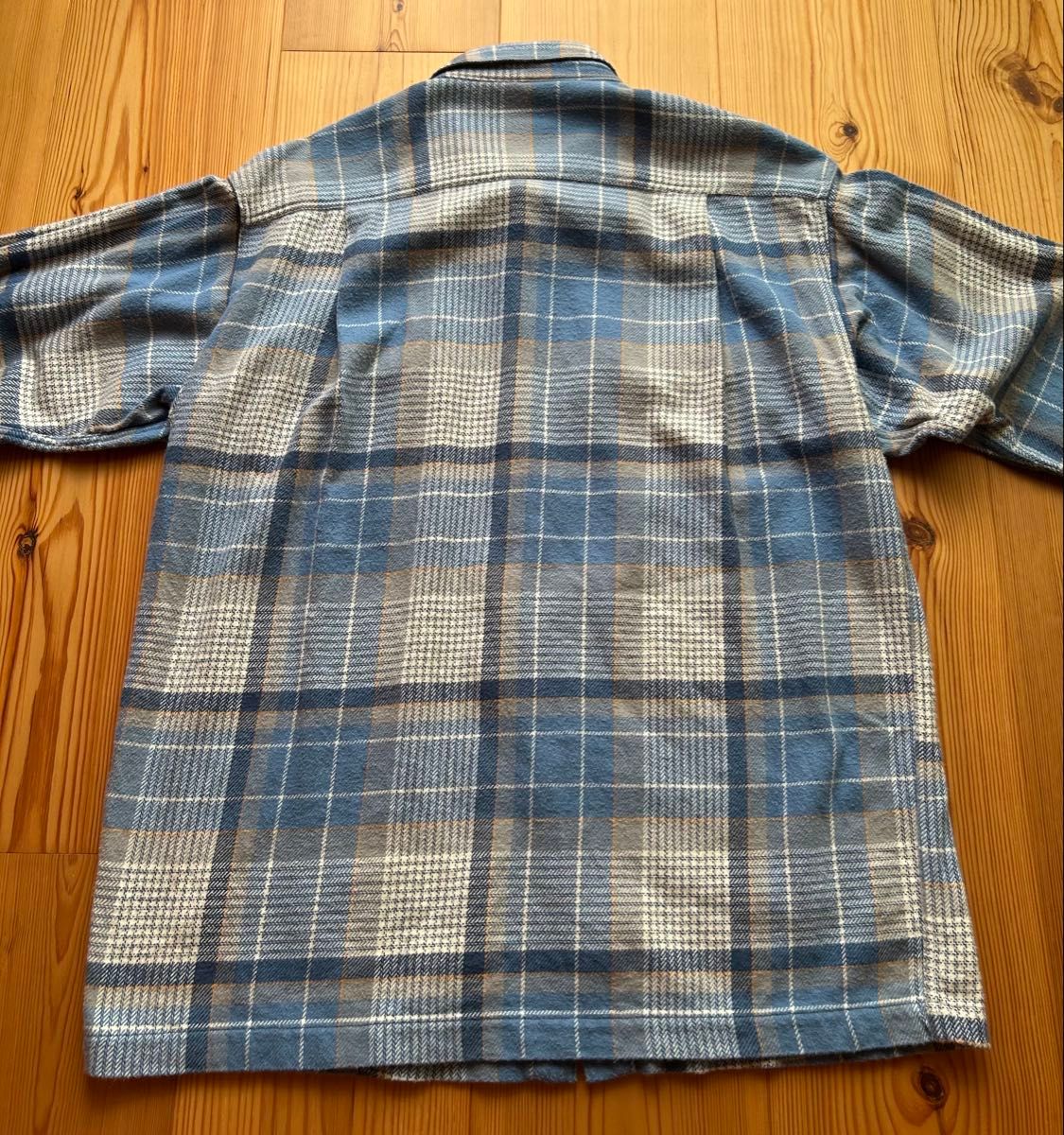 Patagonia パタゴニア ヘビーフランネルシャツ 長袖ネルシャツ ブルー