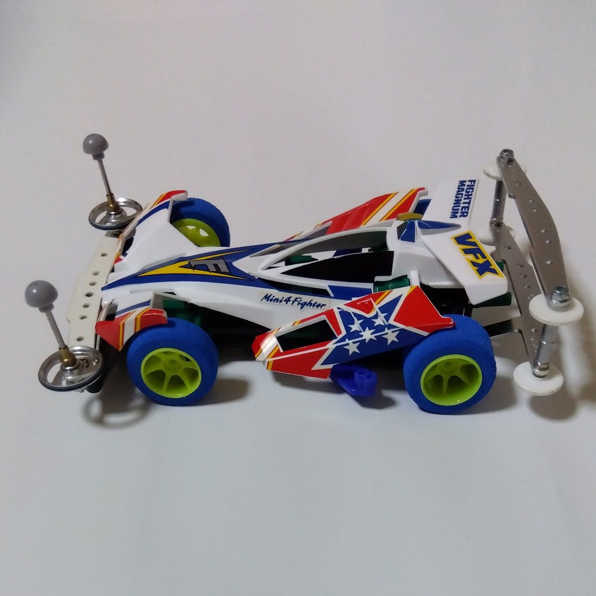 ミニ四駆 ファイターマグナム VFX 完成品 グレードアップパーツ装着
