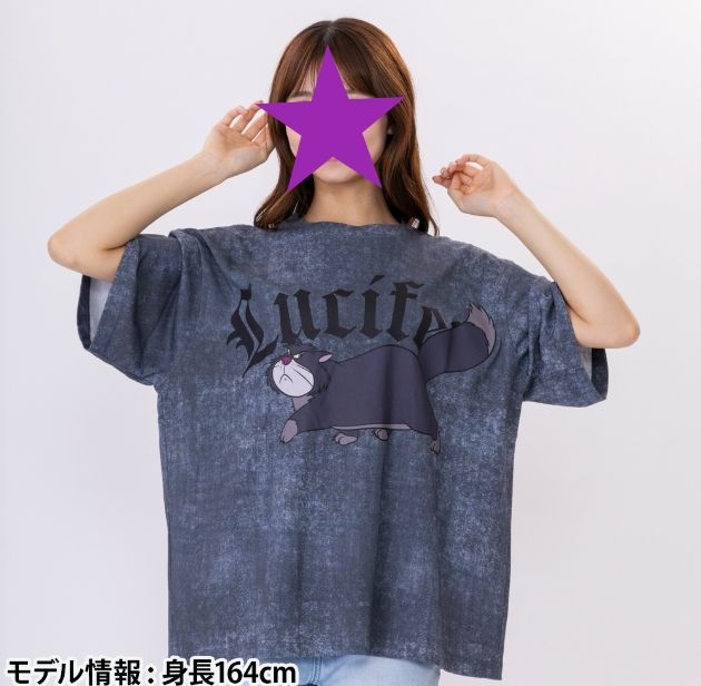 TDRルシファー Tシャツ ビッグシルエット ユニセックス ワンサイズ