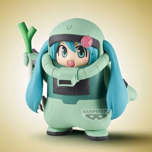 新作 送料無料 ガンダム 45周年 × 初音ミク フィギュア ザクぐるみ