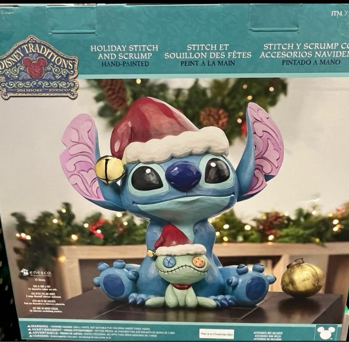 スティッチ スクランプ クリスマス 置物 ジム ショアJim Shore