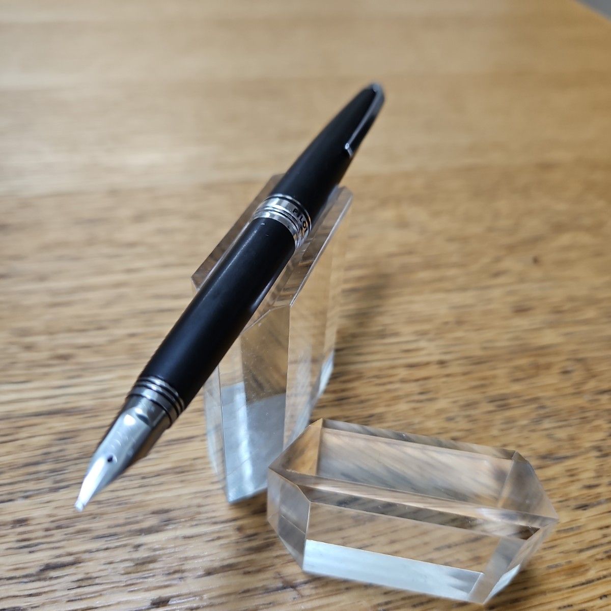 超激レア】PILOT パイロット μ ミュー マットブラック ペン軸非一体型