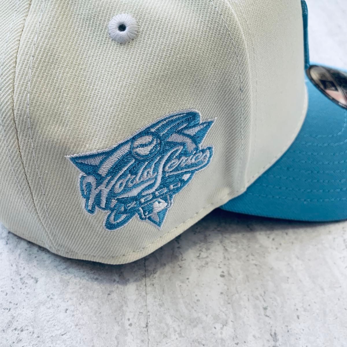 海外限定 New era NY ヤンキース ニューエラ 水色 スカイブルー