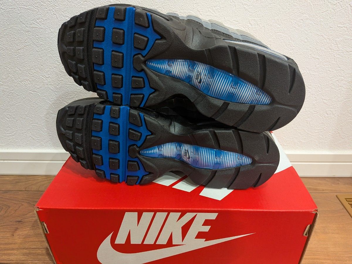Nike AirMax95 BlueSpark ナイキ エアマックス95 クールグレーブルース
