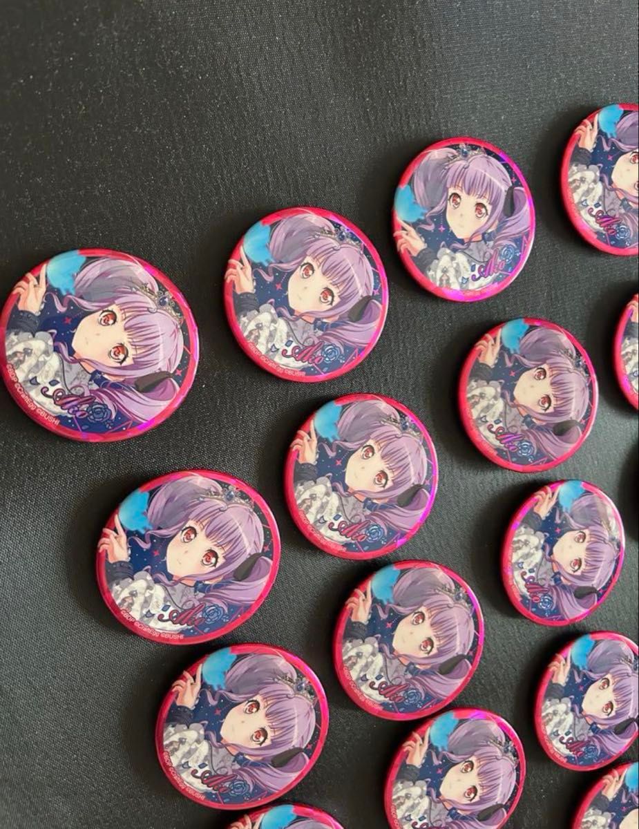 最終値下】バンドリ ガルパ Roselia 宇田川あこ 缶バッジ 53点 最終値