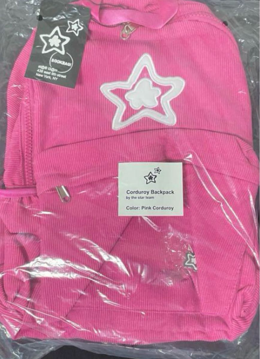 Starteam Pink CORDUROY BACKPACK リュック バックパック スターチーム