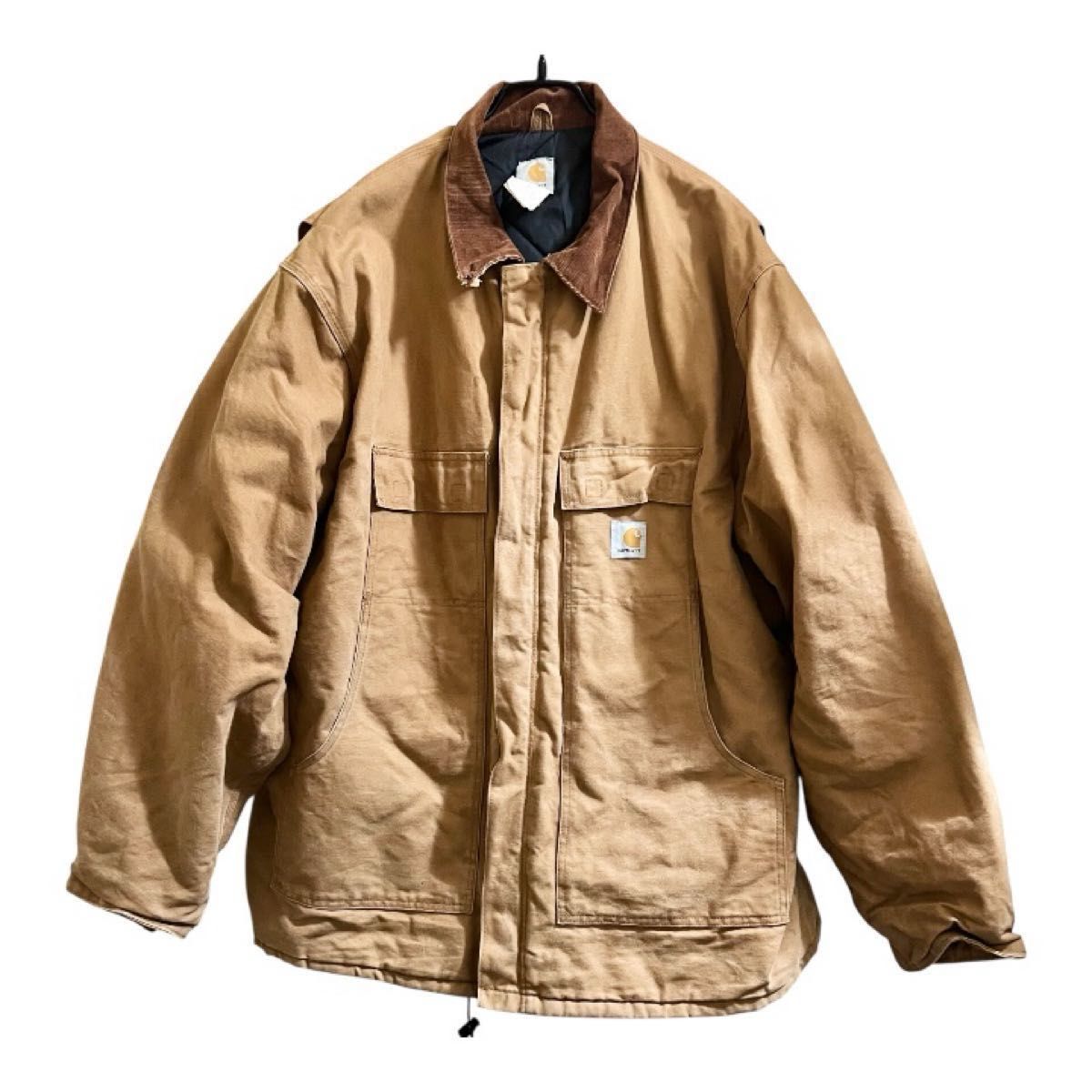 90s USA製 Carhartt UFCW カーハート トラディショナルコート