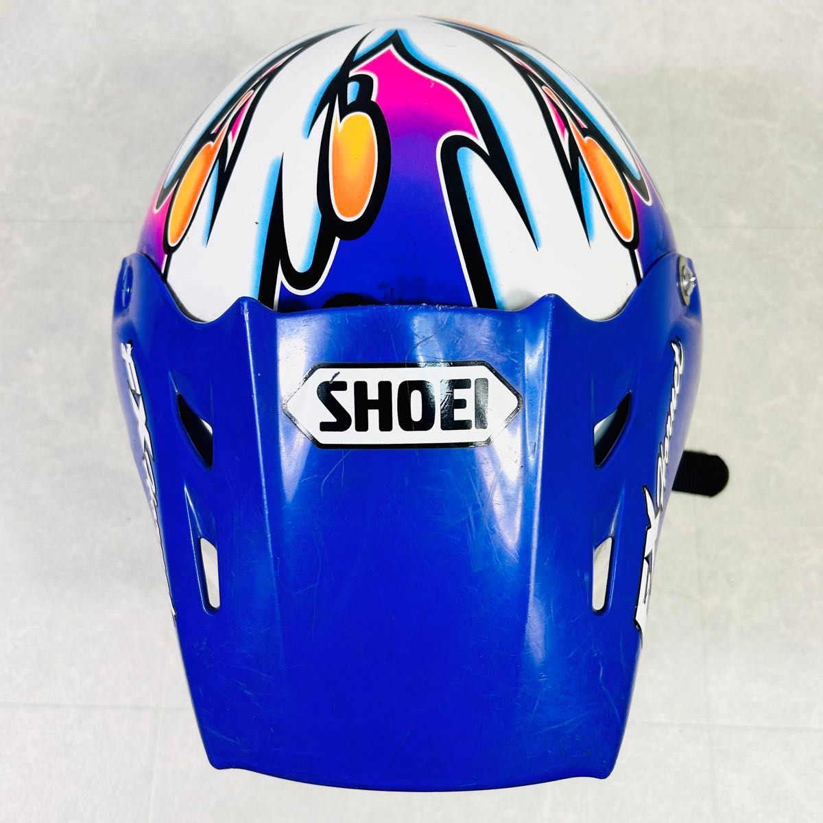 希少 SHOEI HORNET オフロードヘルメット Mサイズ ビンテージ｜Yahoo