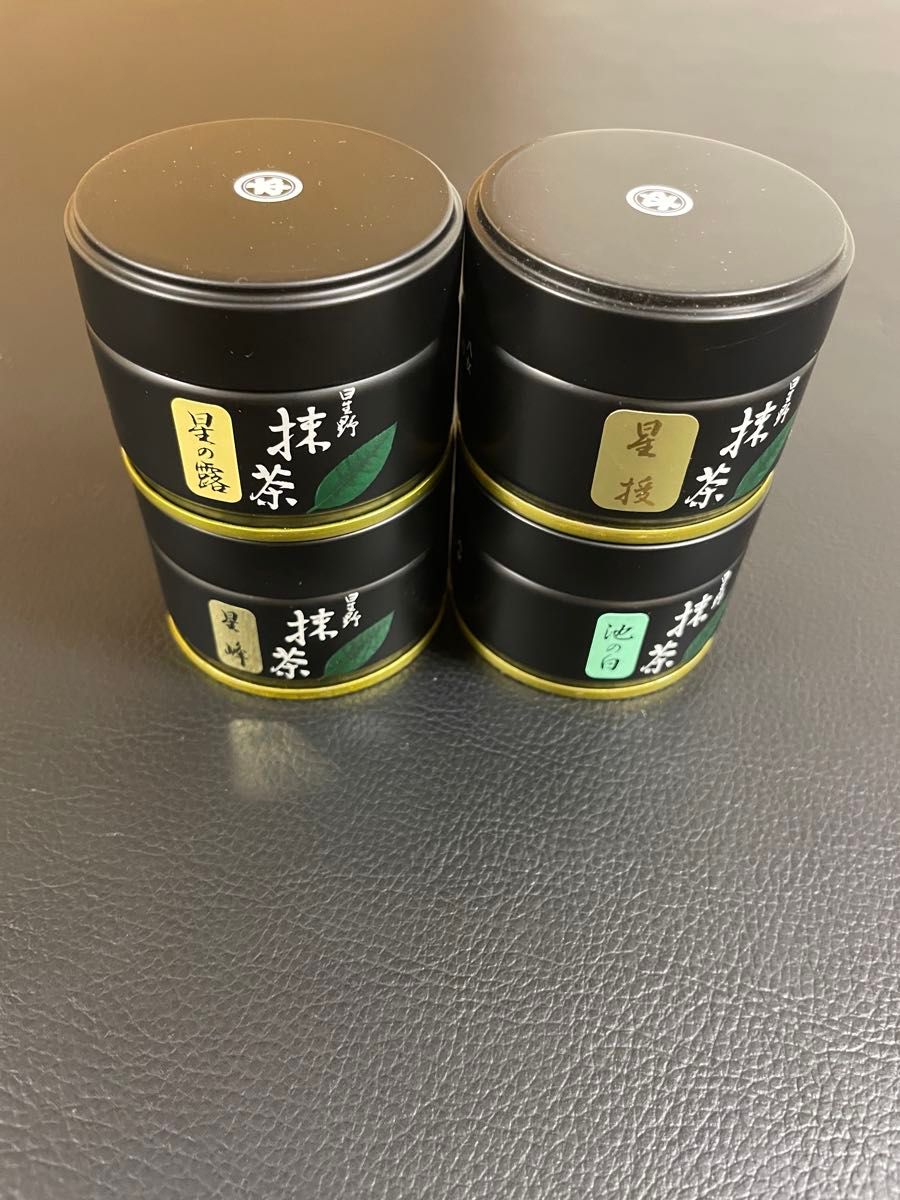 星野抹茶 40gx4缶セット 星野製茶園 星野抹茶4缶セット 星野製茶園抹茶