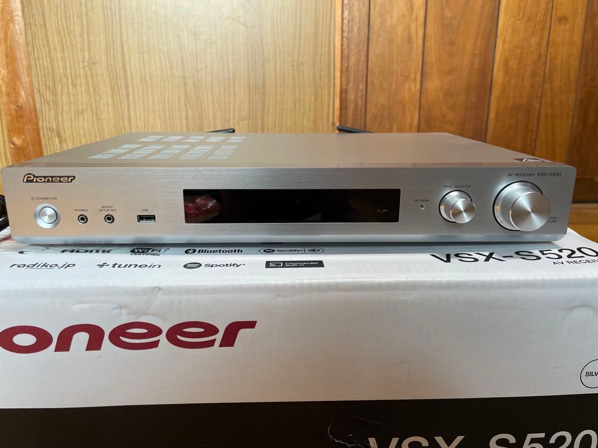 Pioneer VSX-S520 スリム AVレシーバー 5 1ch パイオニア｜Yahoo