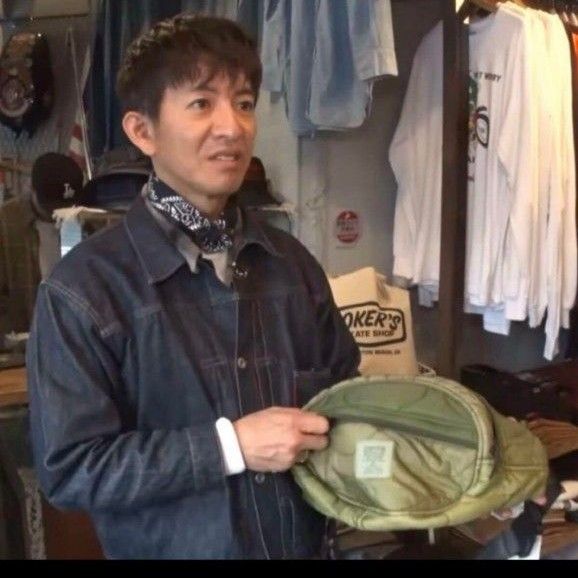 US Customized Quilted Body Bag 三軒茶屋 キムタク ボディバッグ 木村