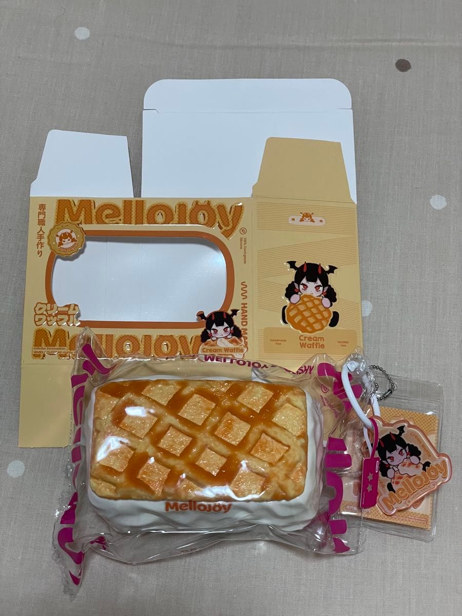 Mellojoy メロジョイ クリームワッフル 四角のみ スクエア クリーミー
