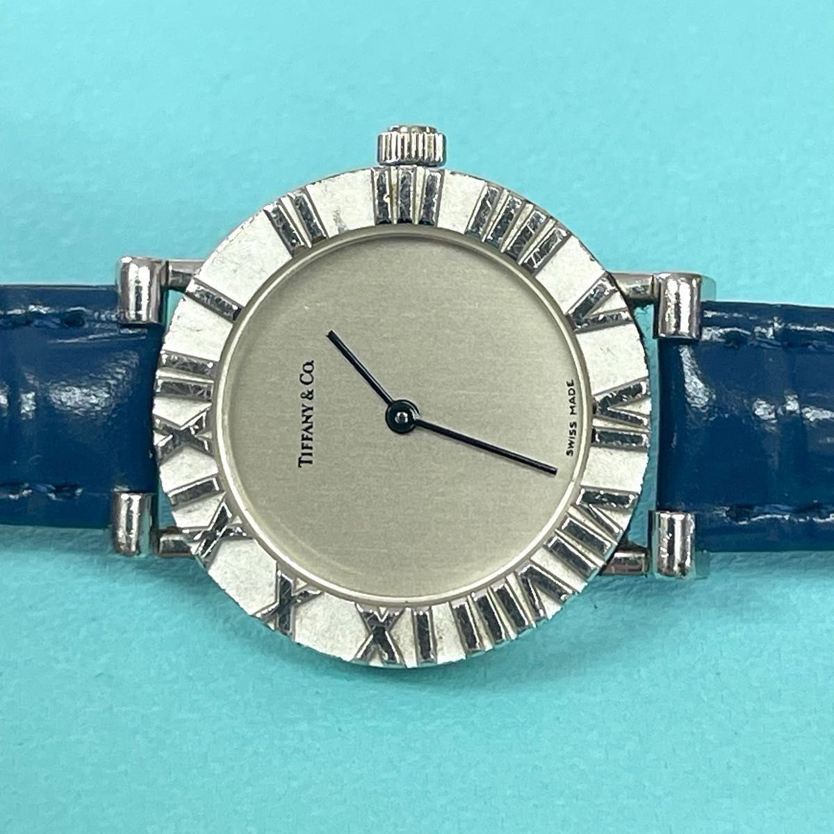 稼働 良品 TIFFANY&Co アトラス レディース腕時計 シルバー925 L0640