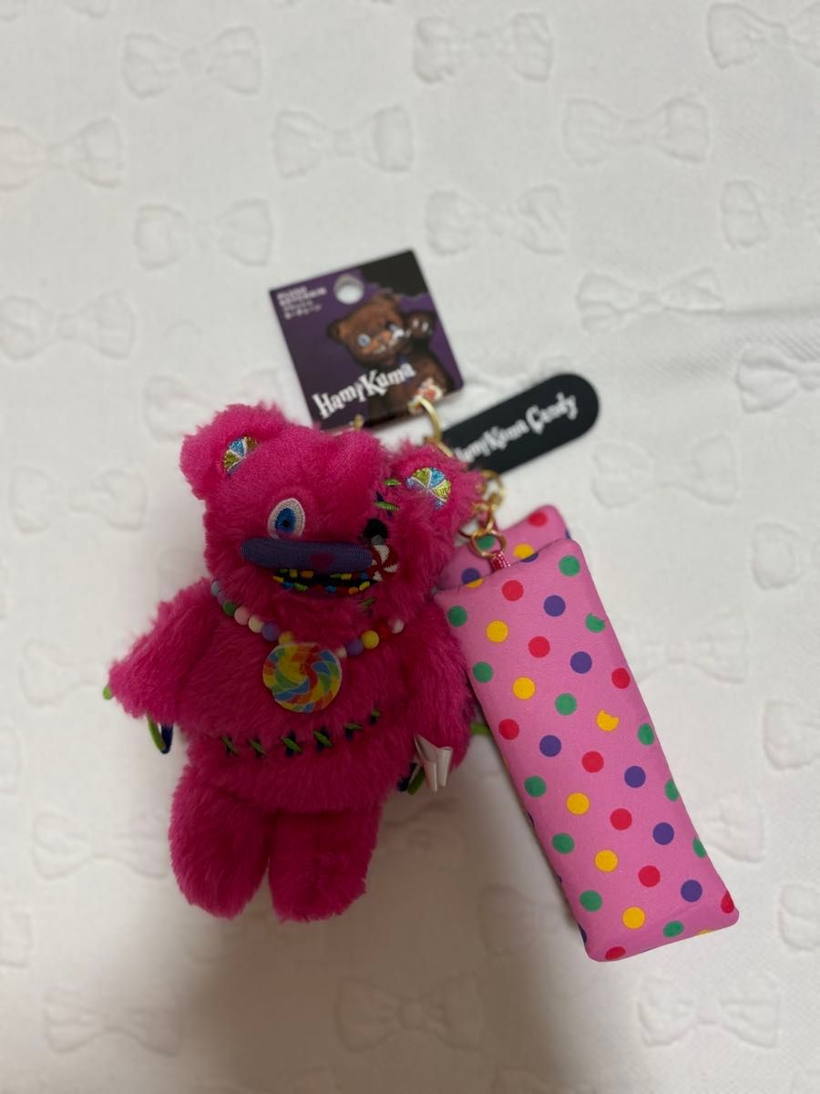 ユニバパーク内限定】ハミクマ ハミクマキャンディ マスコットキー