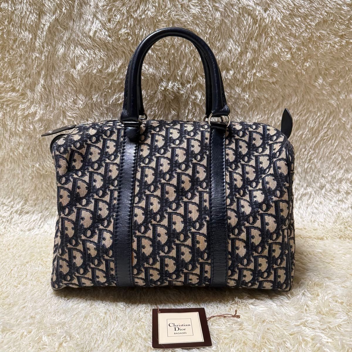 Christian Dior クリスチャンディオール トロッター キャンバスレザー