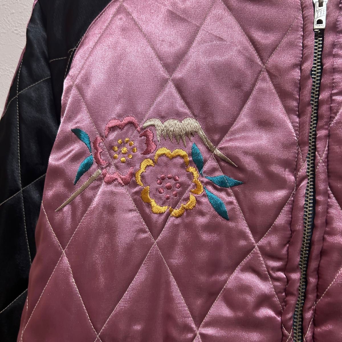 東洋エンタープライズ ジャケット SOUVENIR JACKET サテン×サテン