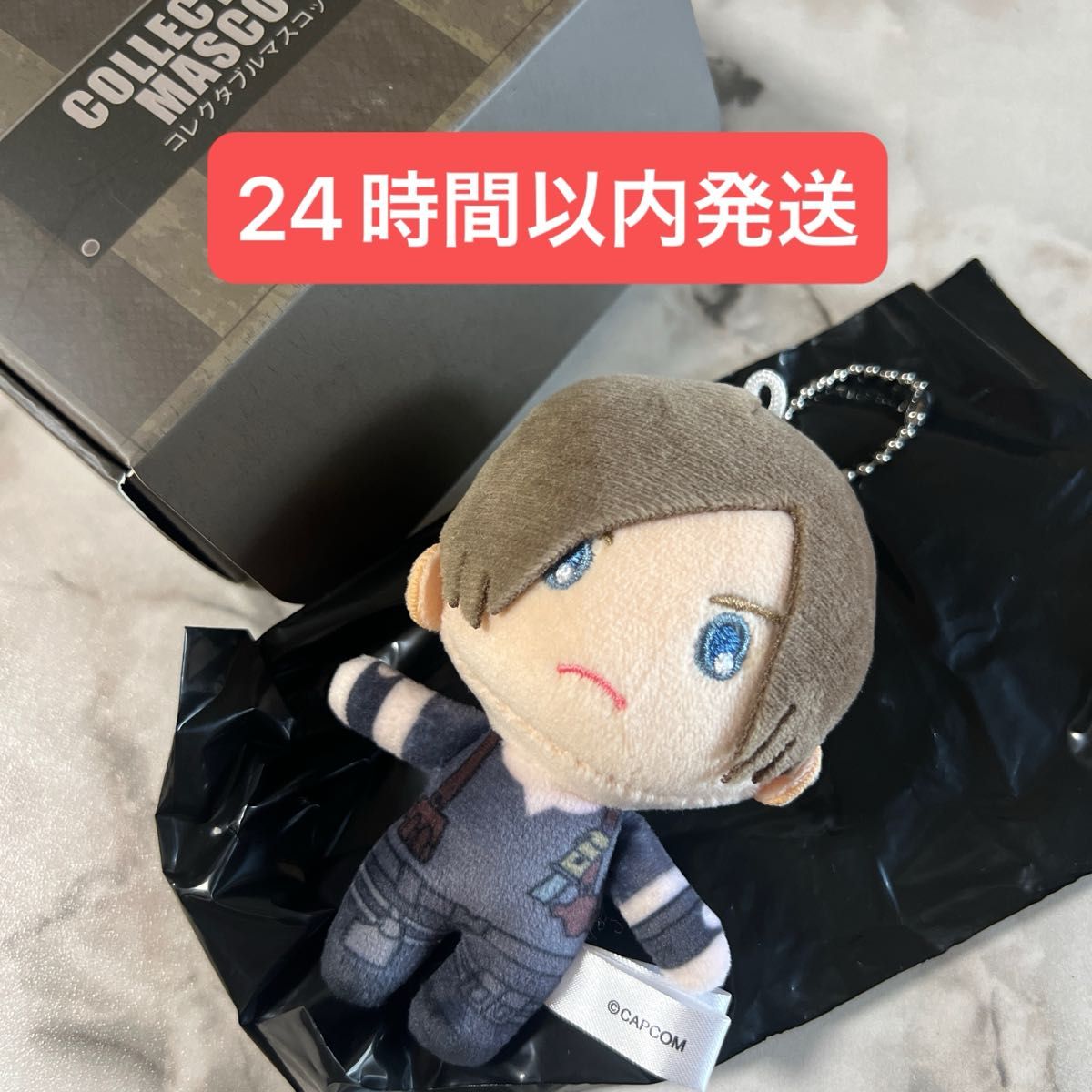 ユニバ USJ バイオハザード コレクタブル ぬいぐるみ レオン ユニバ