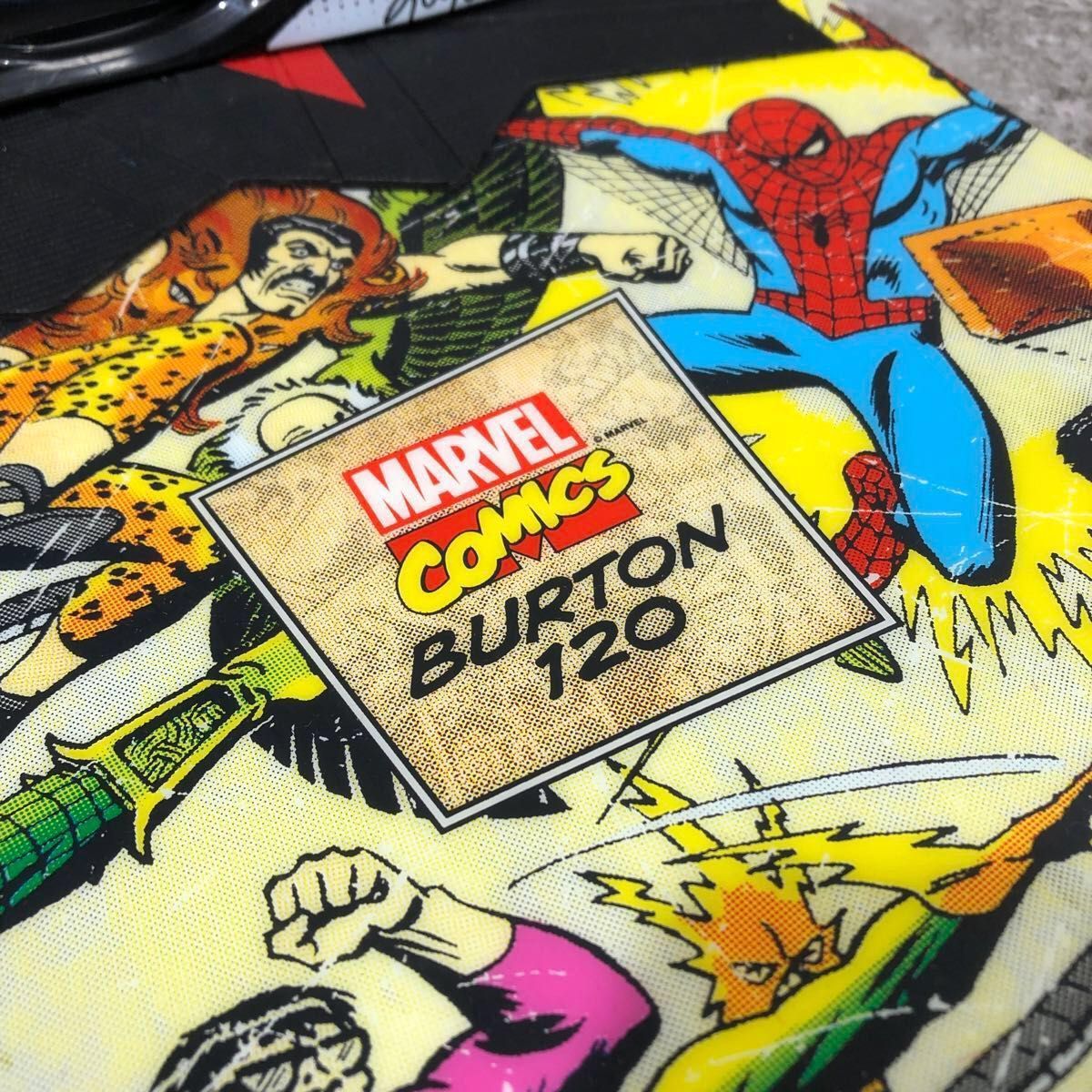 美品 BURTON バートン 120 スパイダーマン スノーボード セット｜Yahoo