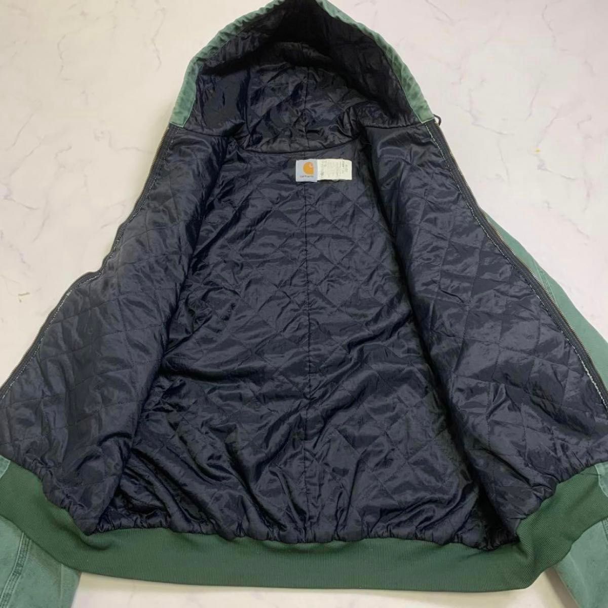 希少】90s 星タグ USA製 カーハート アクティブジャケット 3XL ダック