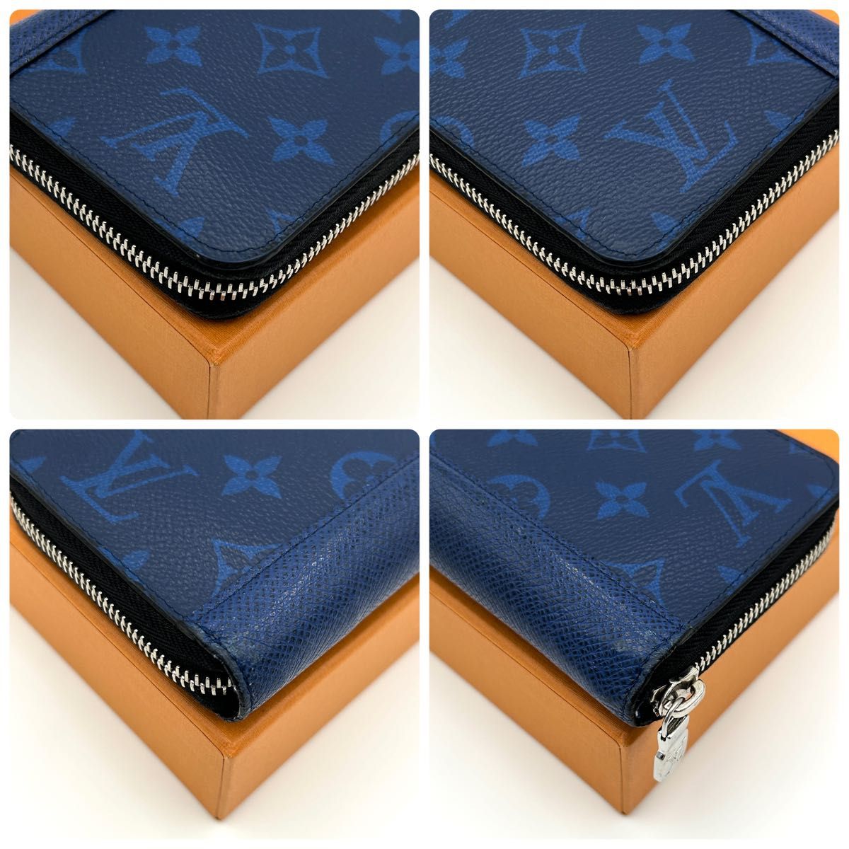 LOUIS VUITTON ルイヴィトン タイガラマ ジッピーウォレット ヴェル