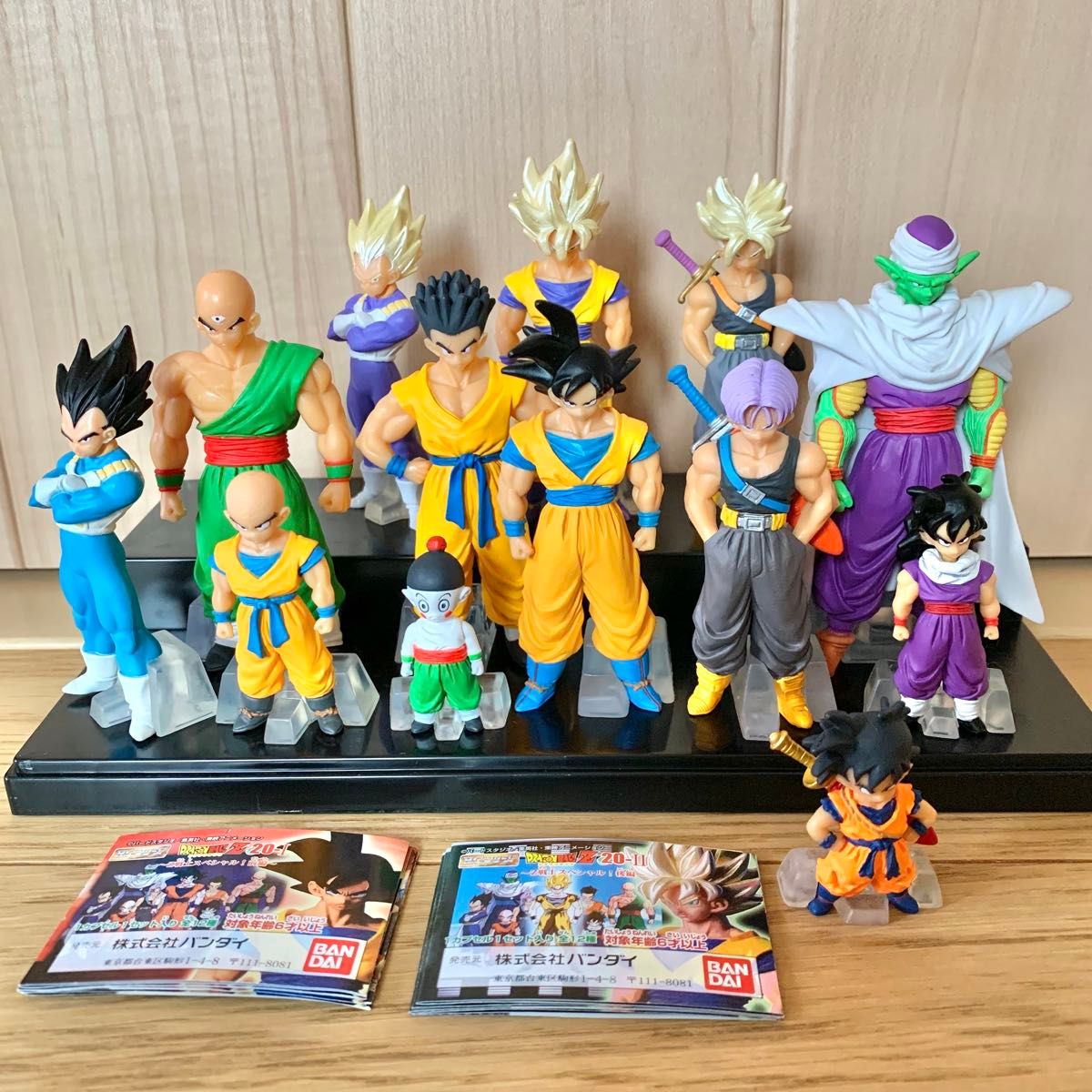 DRAGON BALL【HG20－Ⅰ＆Ⅱ】Z戦士スペシャル フルカラー全種セット