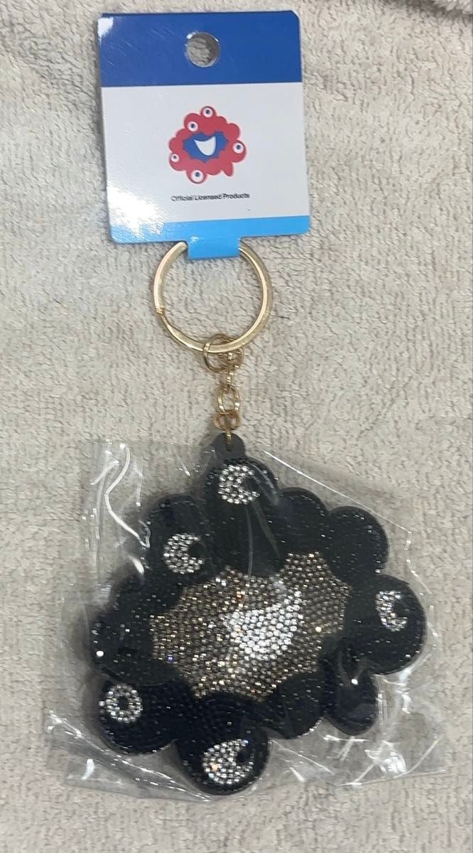 大阪 万博 限定 ミャクミャク ラインストーン マスコット キーホルダー