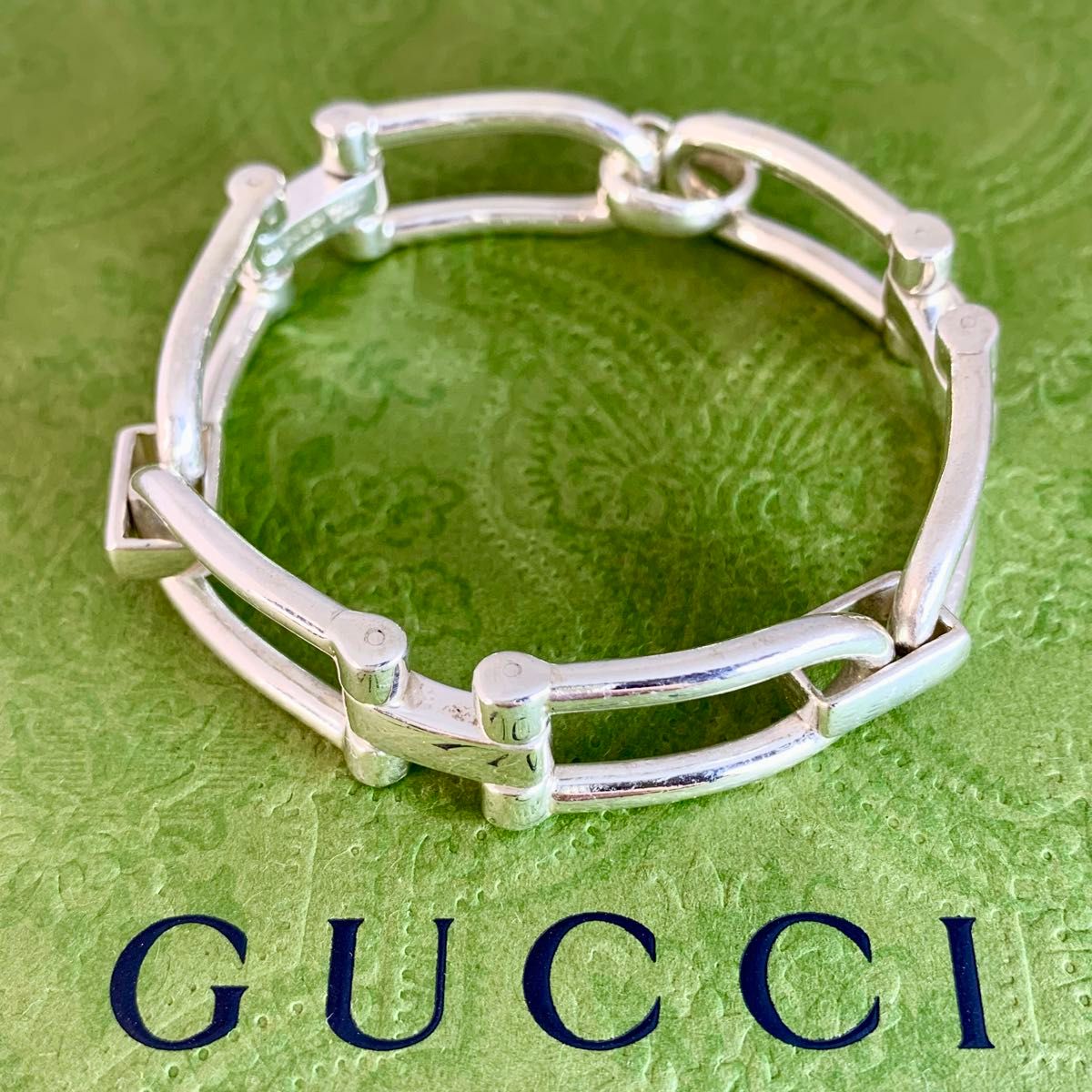 GUCCI グッチ ホースビット ブレスレット トムフォード期 シルバー