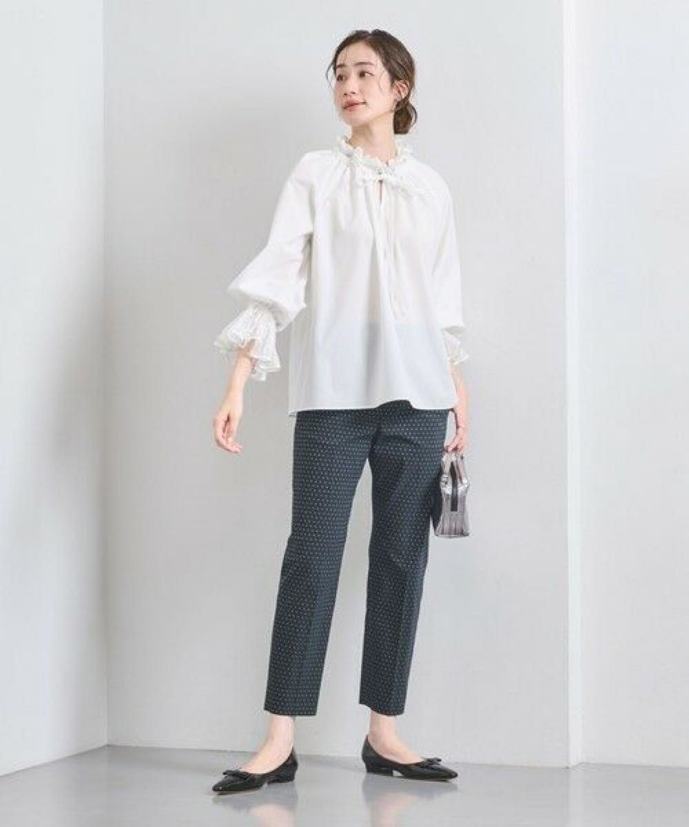 新品 UNITED ARROWS レースプリーツ フリル ブラウス｜Yahoo!フリマ