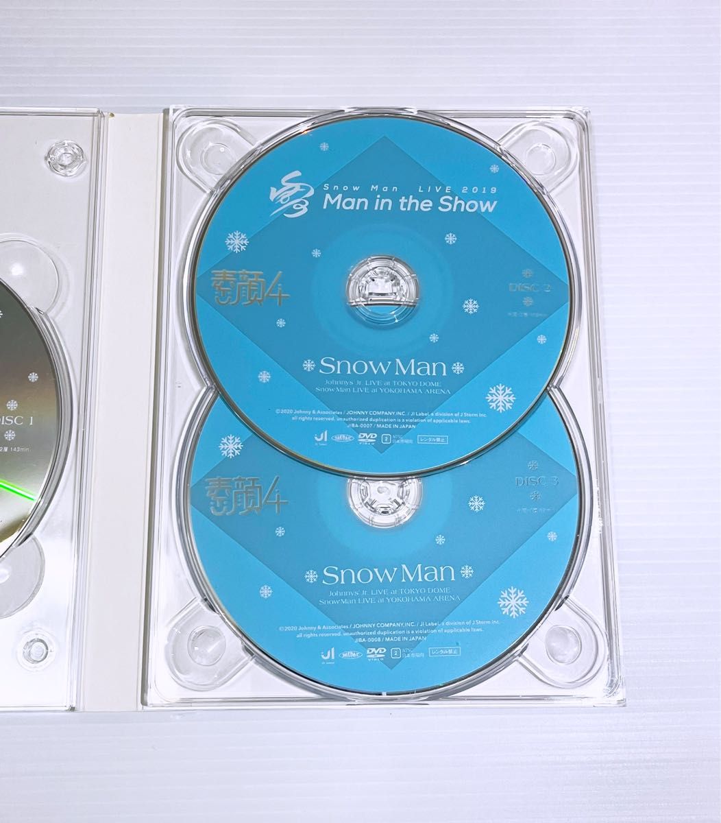 正規品】Snow Man 素顔4 DVD 3枚組 受注生産品 SnowMan盤｜Yahoo
