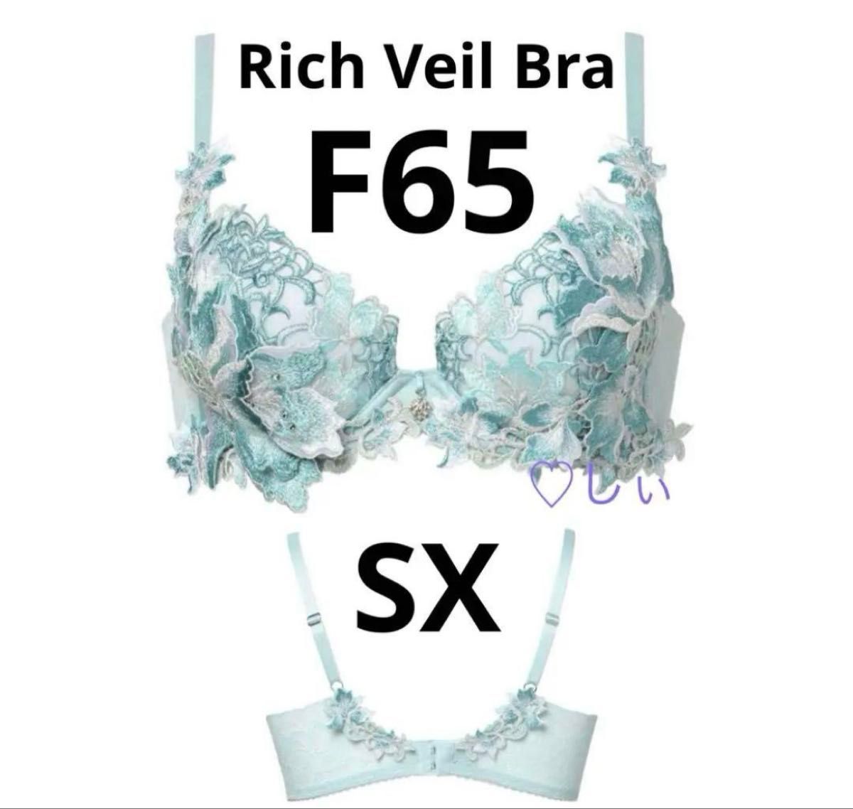 新品フルタグ付き Salute サルート 04G リッチヴェールブラジャー F65