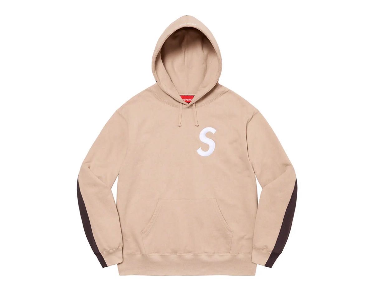 コムドットゆうた着用】supreme 茶 Sロゴパーカー｜Yahoo!フリマ（旧