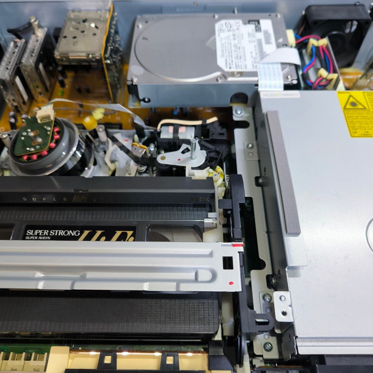 SONY RDR-VH83 ビデオ一体型DVDレコーダー ダビング機能搭載 分解