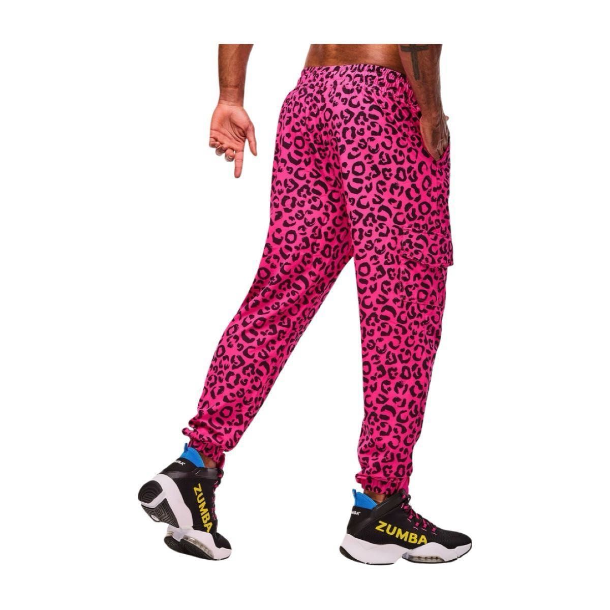 新品】新作 パンツ カーゴパンツ 豹柄 レオパード ズンバ zumba メンズ