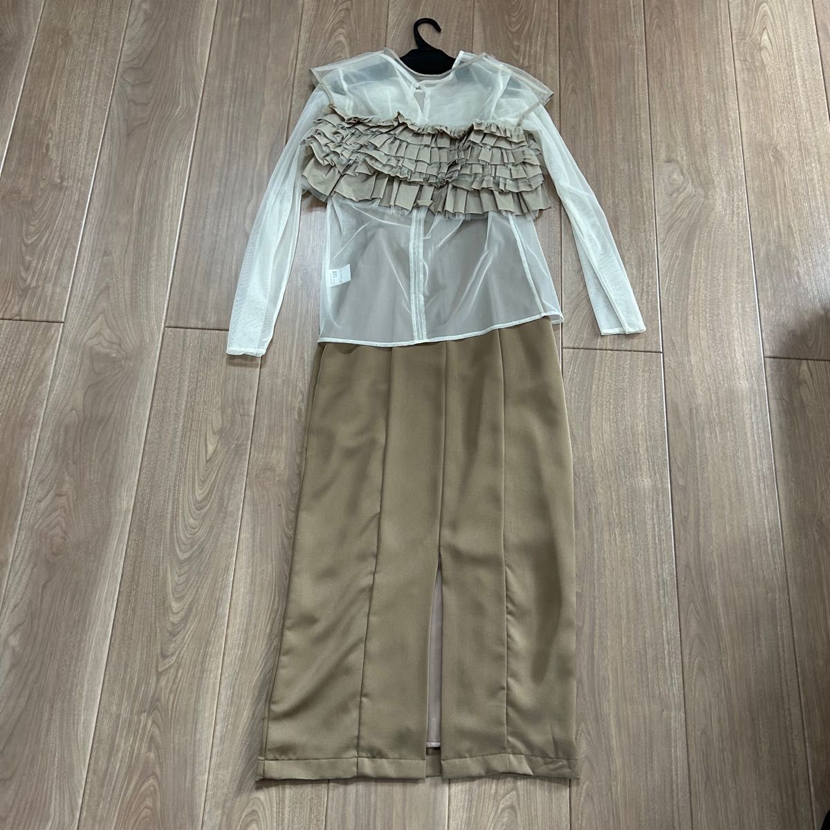 ANDRESD taffeta tulle vest set dress｜Yahoo!フリマ（旧PayPayフリマ）