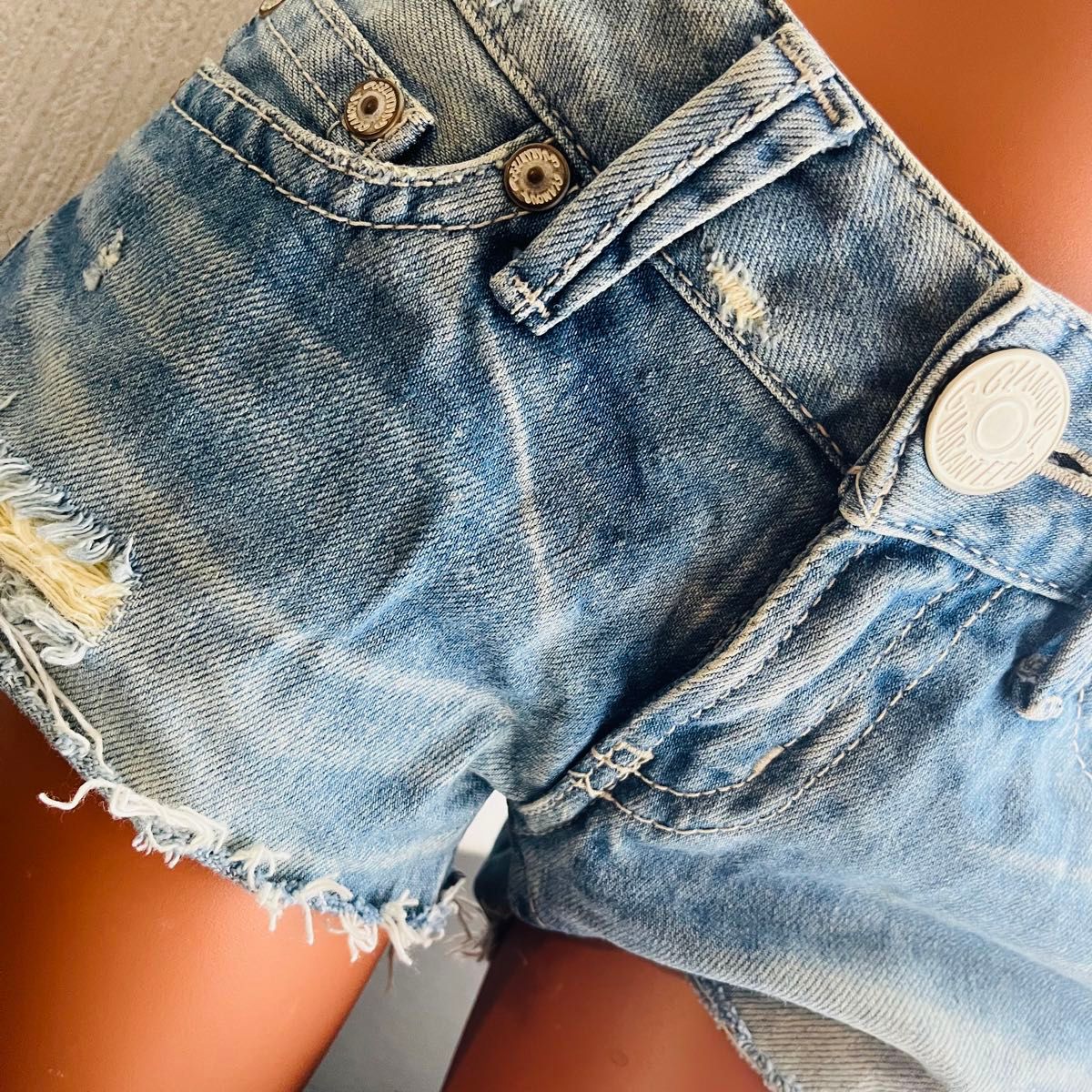 平成ギャル】SLY Jeansクラッシュダメージデニムショートパンツ｜Yahoo