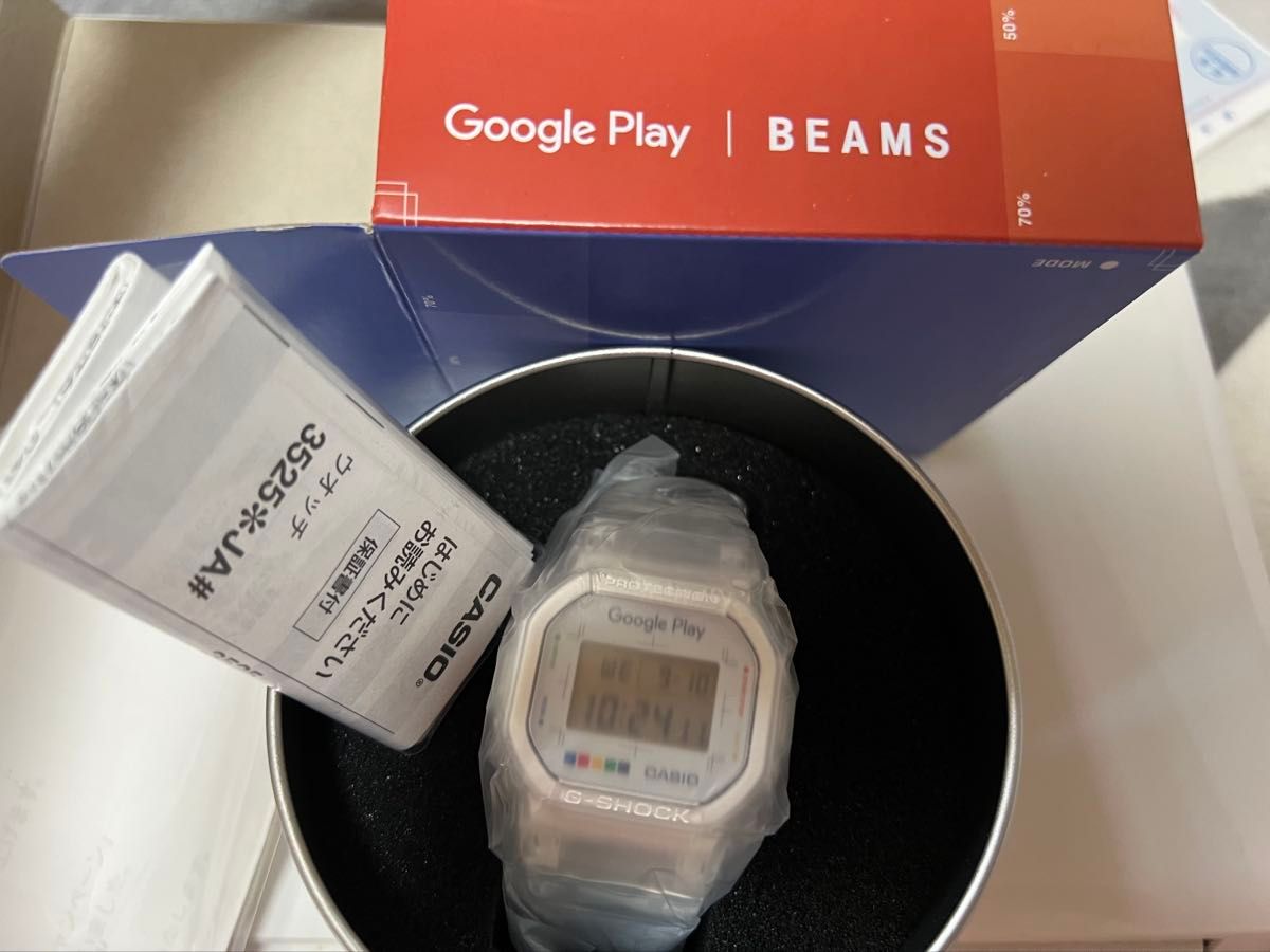 未使用品 未開封品 G-SHOCK DW-5600UE/ Google Play Limited Edition
