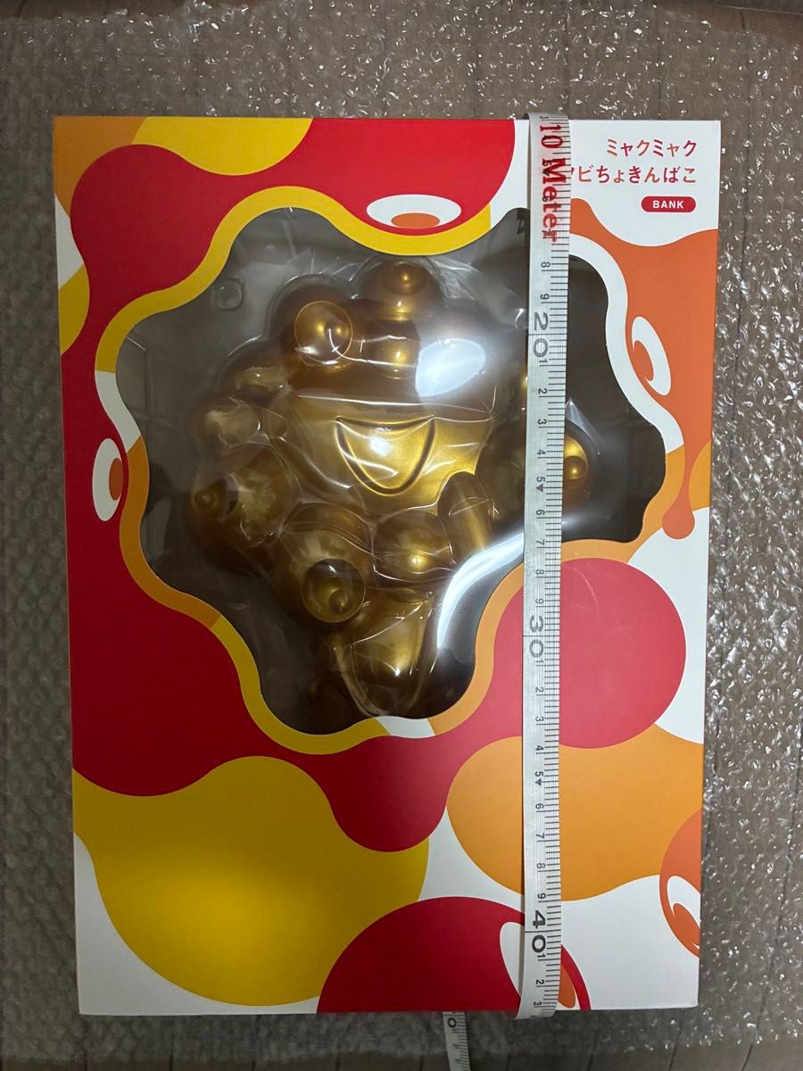 EXPO2025 大阪関西万博 ミャクミャク ソフビ ソフビ貯金箱 ゴールド 検