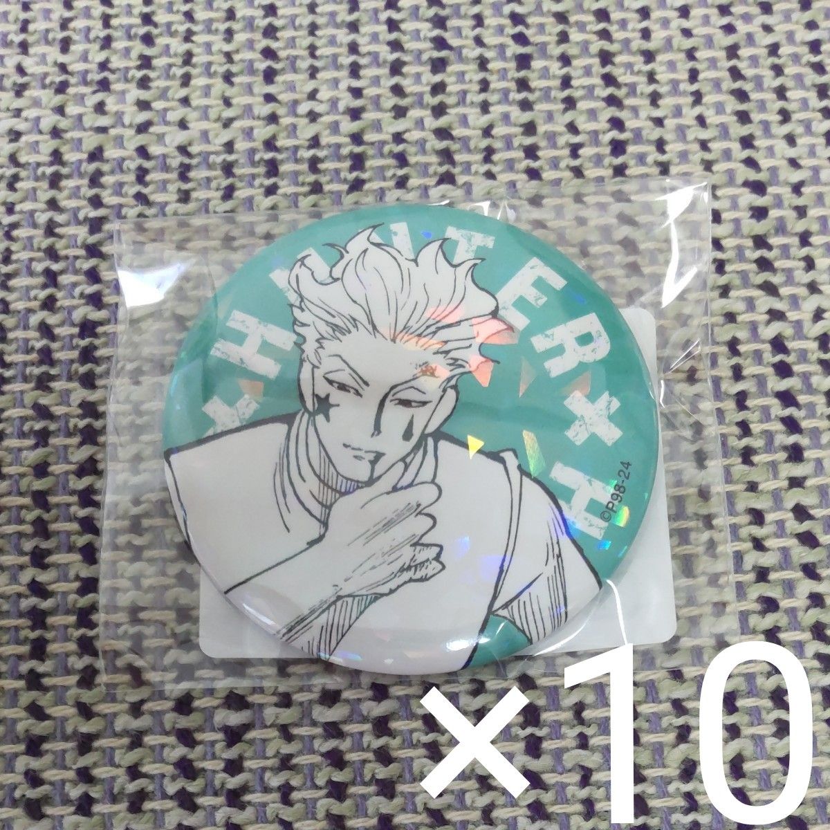 HUNTER×HUNTER オールスター缶バッジ ヒソカ 幻影旅団｜Yahoo!フリマ