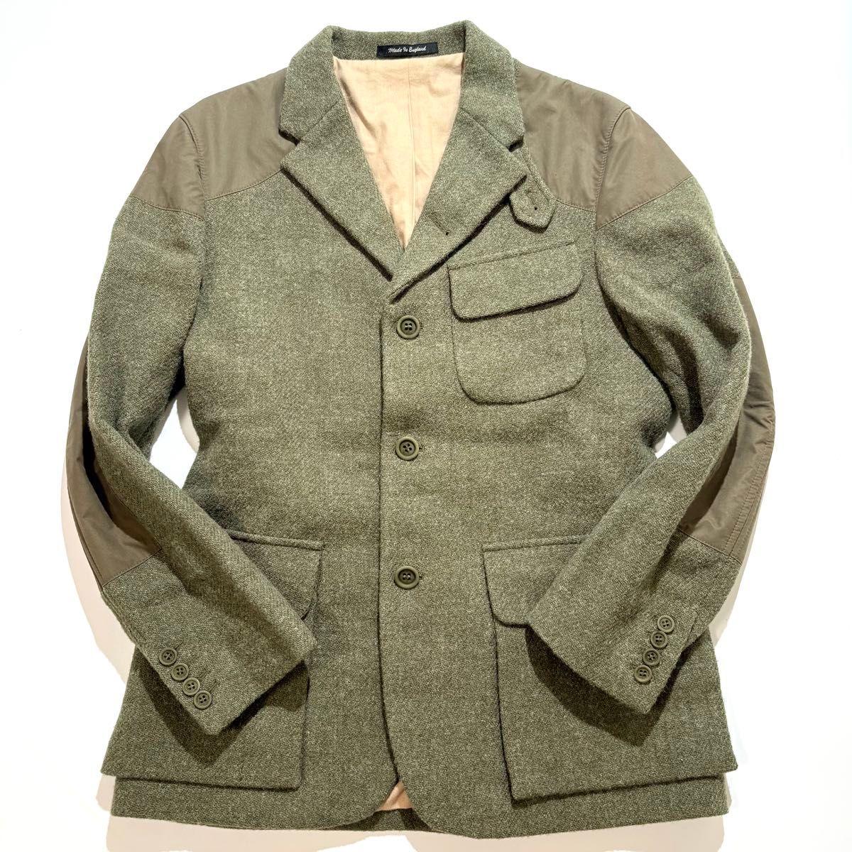極美品】Nigel Cabourn ハリスツイード マロリージャケット 48｜Yahoo