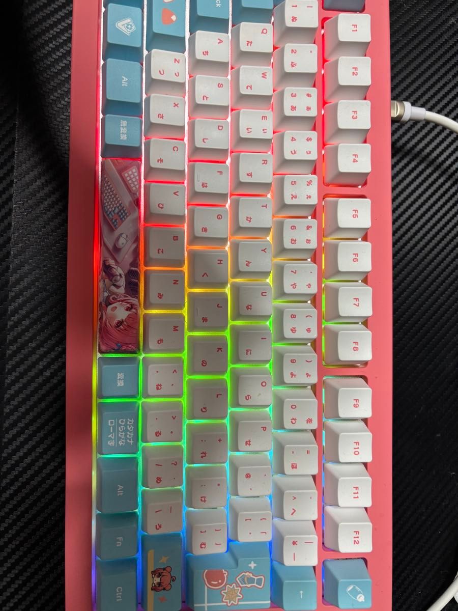 ぶいすぽっ！ 夢野あかり VSPO!GEAR ゲーミングキーボード 夢野あかり