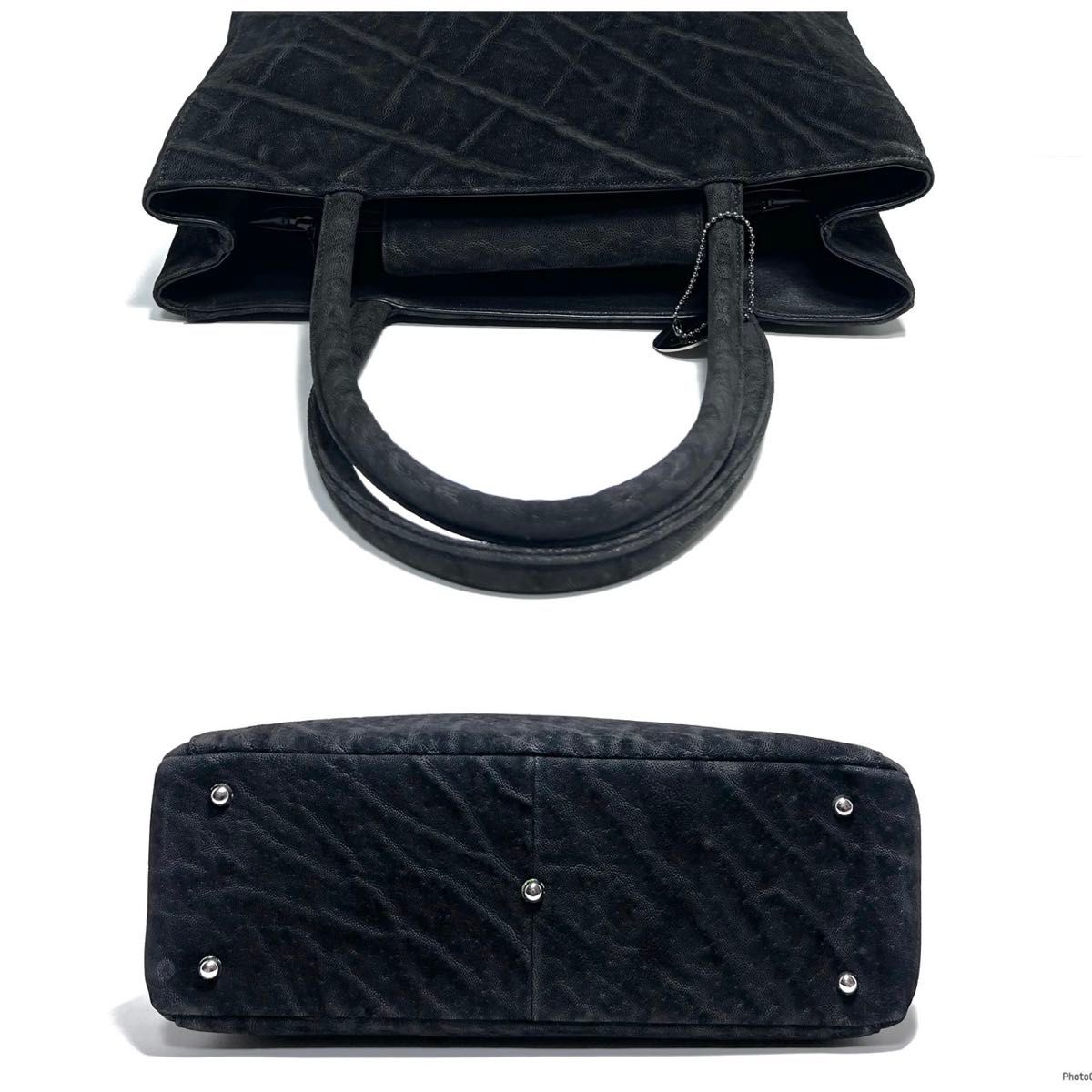 美品】JRA認定 日本製/Elephant leather エレファントレザー 象革