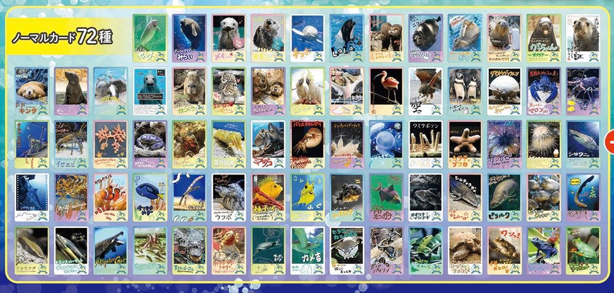 ノーマル コンプセット】鳥羽水族館 TOBA AQUARIUMコレクションカード